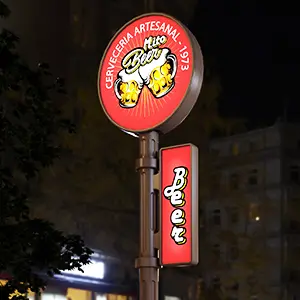 Carteleria y articulos luminosos